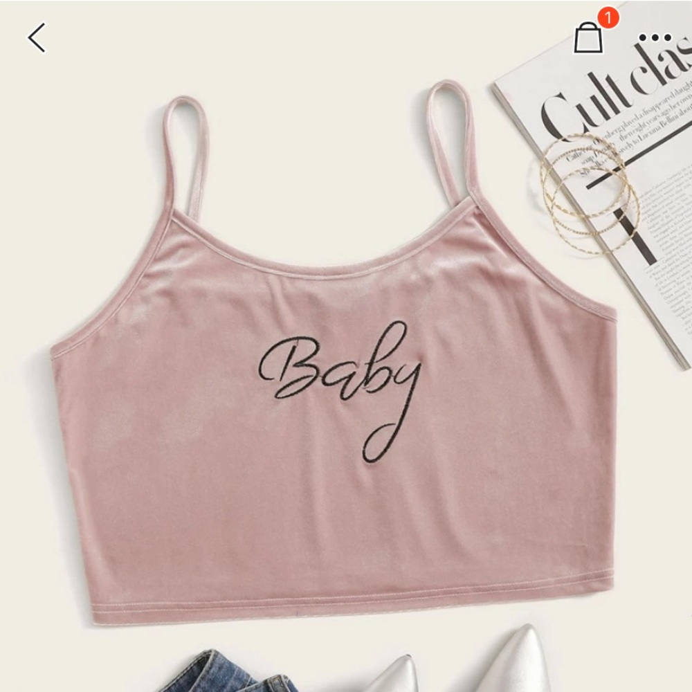 Velvet Cami Top!